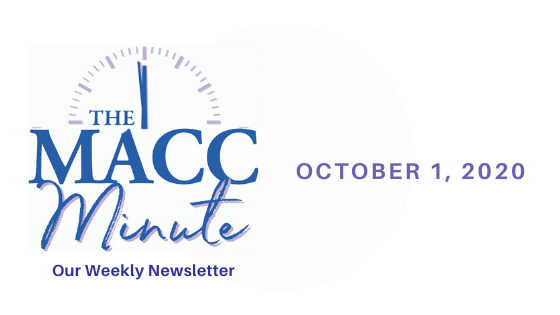 MACC Minute October 1, 2020