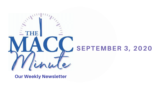 MACC Minute September 3, 2020