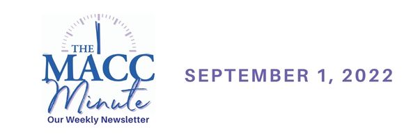 MACC Minute September 1, 2022